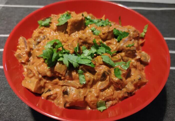 Curry aux aubergines