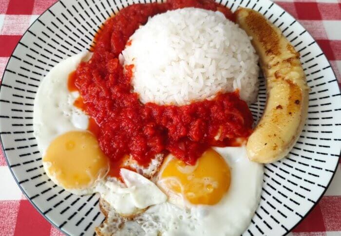 Œufs à la cubaine