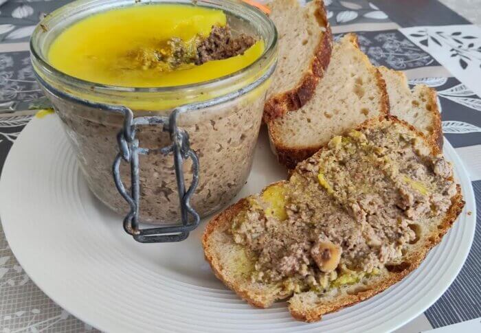 Pâté végétal aux champignons