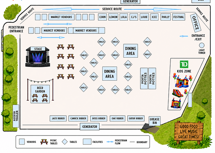 Festival-map