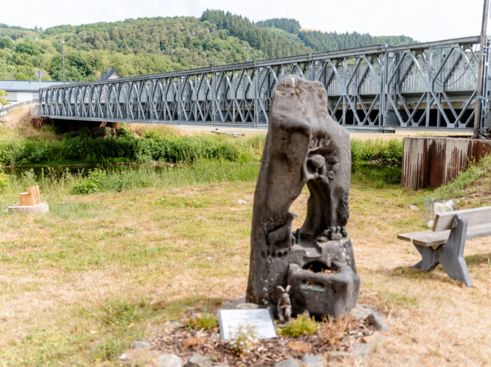Behelfsbrücke Insul