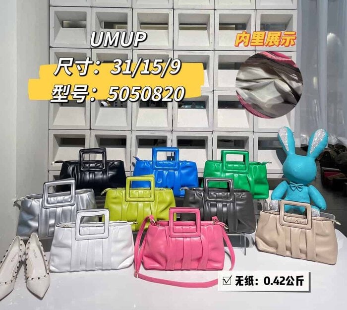 Classic Vegan PU Leather Handbag - Image 3