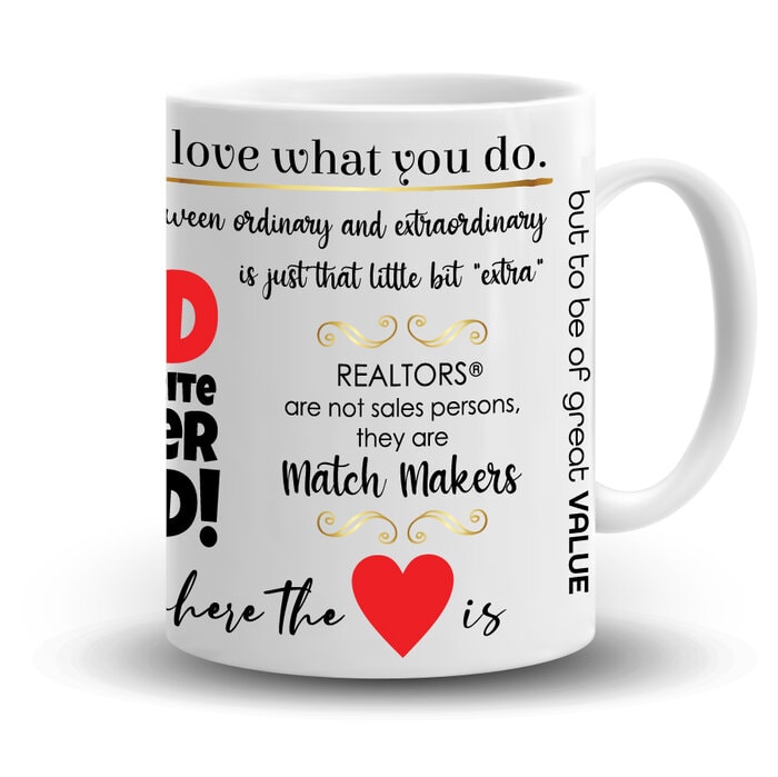 Real Estate Coffee Mug - Design Opt. 1