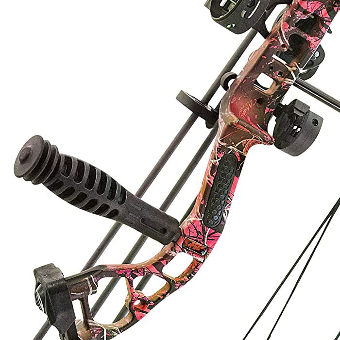 pink camo bow