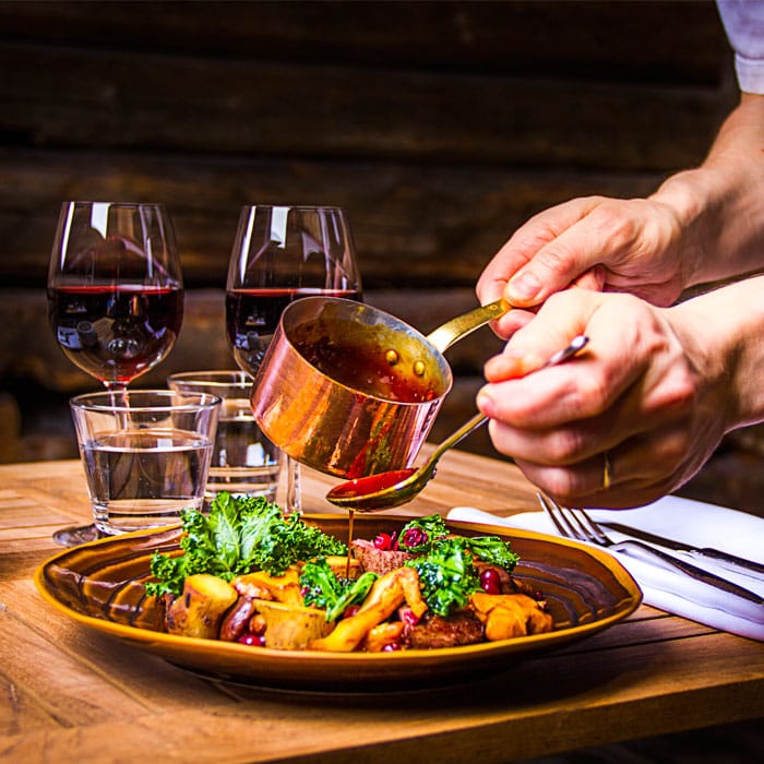 Arctic Tree House Dinner
