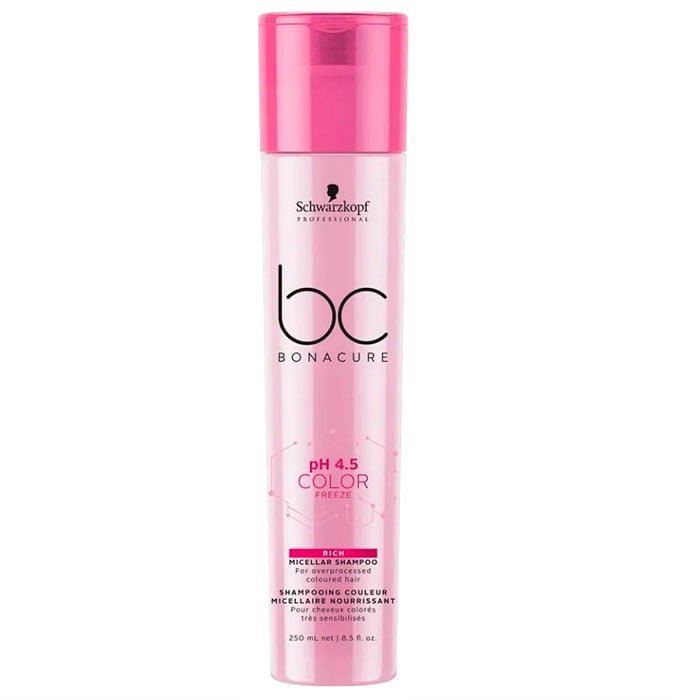 Champú-Micelar-Rich-250-ml-Schwarzkopf-BC-pH-4.5-Color- distribuciones ti