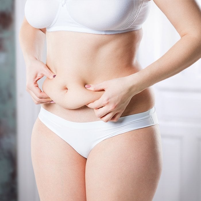 Bauch als Symbol für Bauchdeckenstraffung