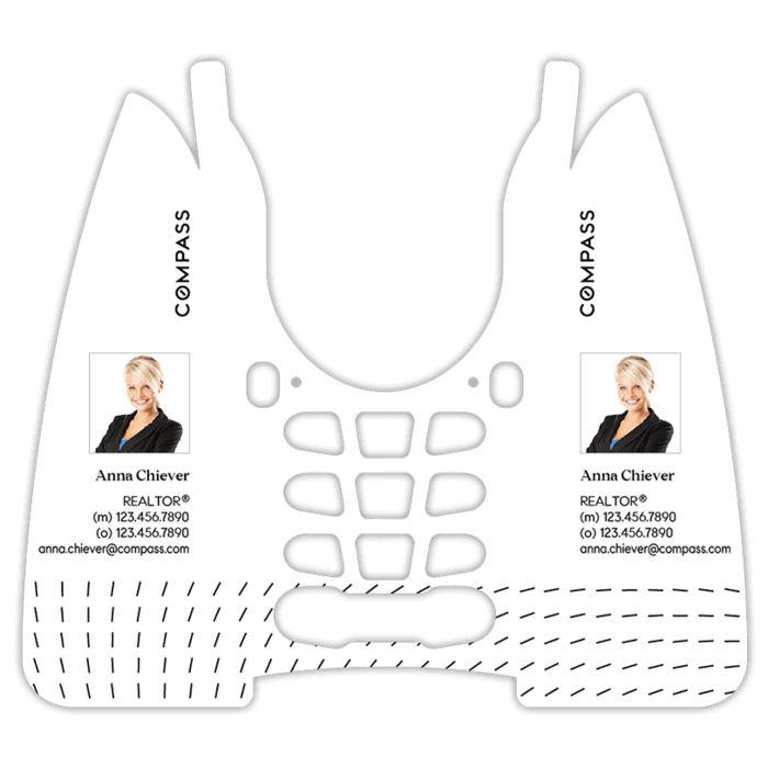 Compass Realty  - Sentrilock Wraps - w/photo