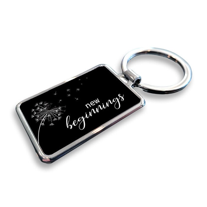 Metal Closing Key Tags - New Beginnings