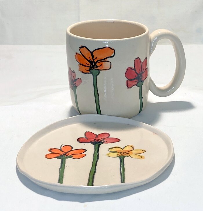 Kerámia bögre szett - Ragyogó Jázmin