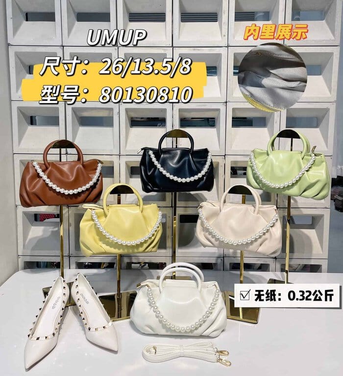 Fashion Pearl Handbag - Image 3