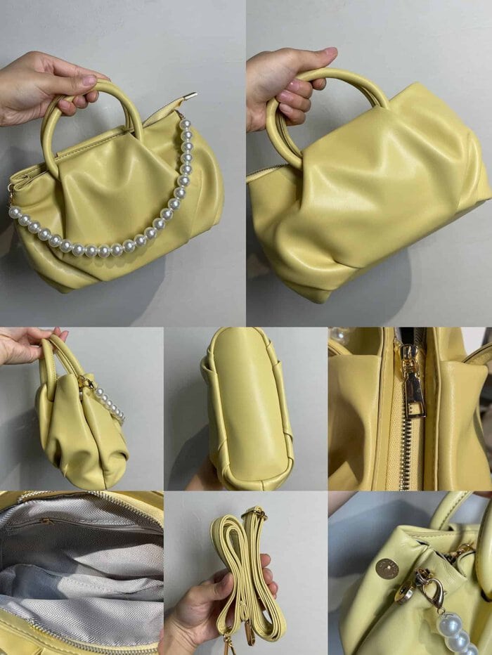 Fashion Pearl Handbag - Image 4