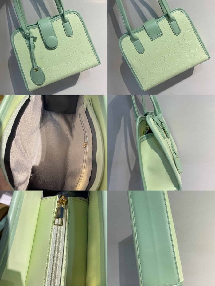 Croc Print Tote Bag - Image 4