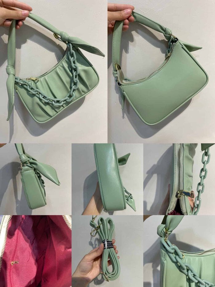 Cloud Shape Pleated Bag - Image 4