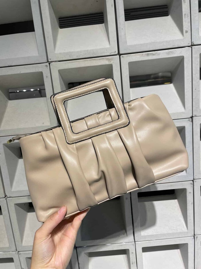 Classic Vegan PU Leather Handbag