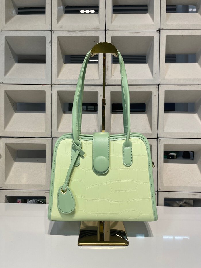 Croc Print Tote Bag - Image 2
