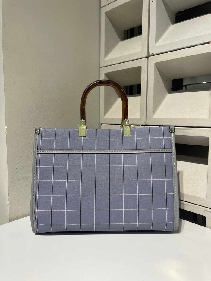 Plaid Tote Bag - Image 3