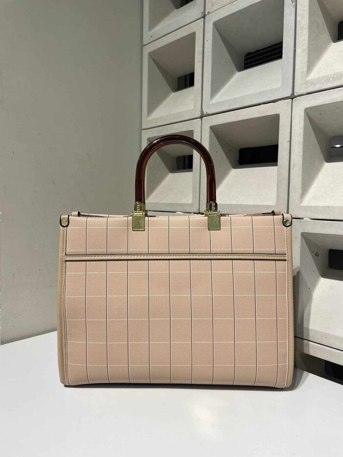 Plaid Tote Bag