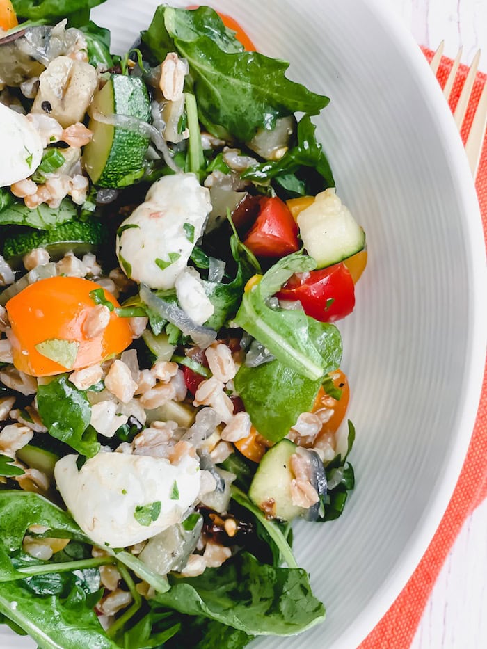 farro summer salad
