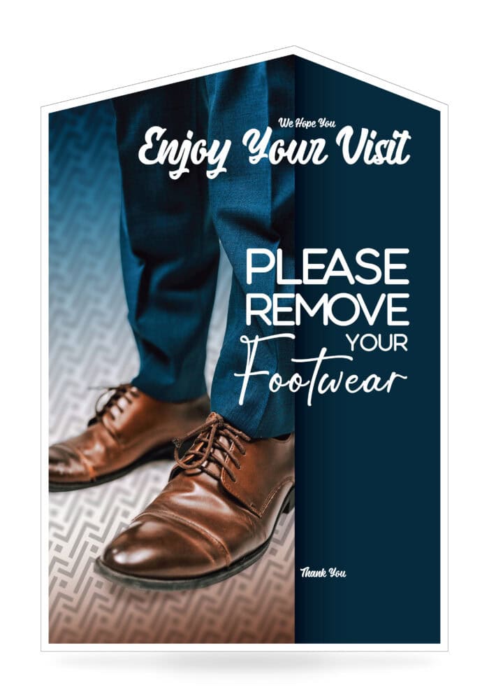 Remove Footwear Display - opt 1