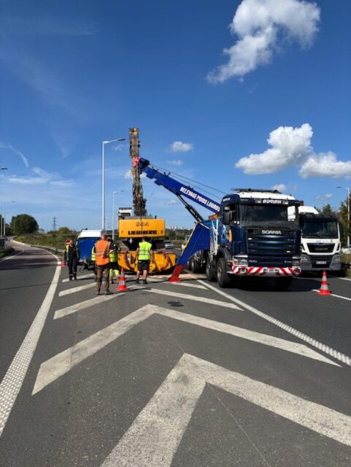 Dépannage hydraulique sur autoroute : intervention ADRAHHydrauHavre