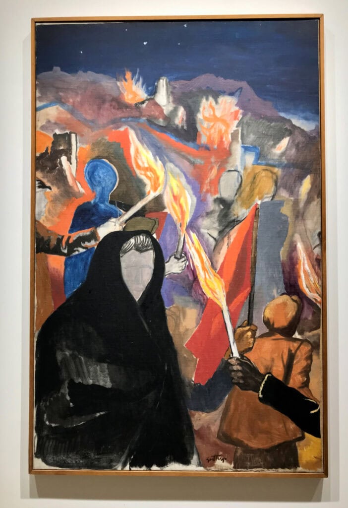 Renato Guttuso, La notte di Gibellina, Museum of Contemporary Art, MAC Gibellina, Sicily, Italy - Experiencing the Globe