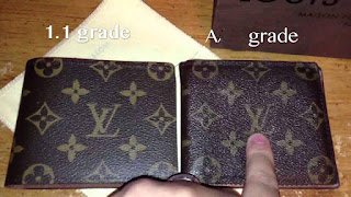 A grade imitation bag compare the 1 vs 1 grade