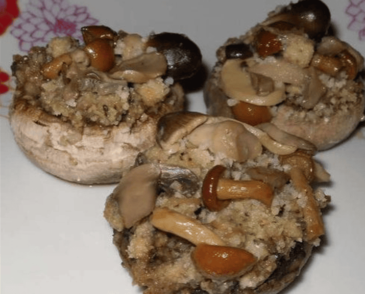 photo de Champignons farcis aux champignons