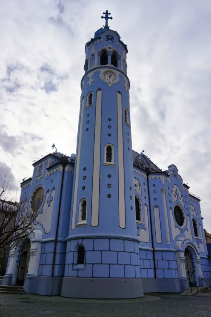 Blue Church, Bratislava, Slovakia – Experiencing the Globe