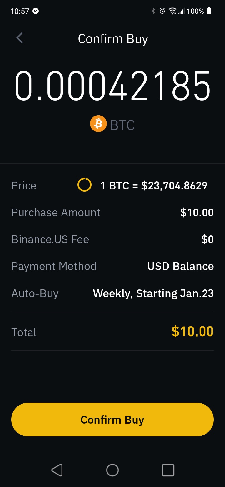 Binance review mobile app buy BTC