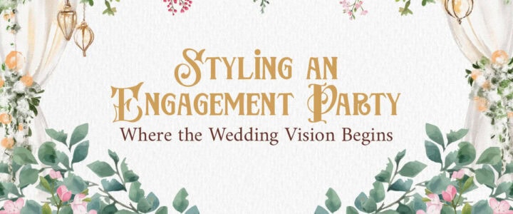 Styling an engagement party