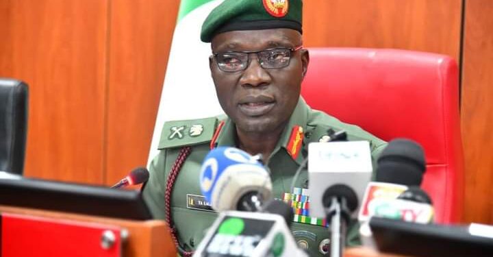 Chief of Army Staff ( COAS) Lieutenant General Taoreed Lagbaja