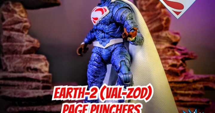 McFarlane Toys Ghosts of Krypton Page Punchers Earth-2 Val-Zod Superman Figure Review