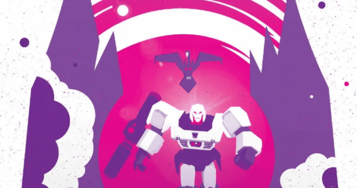 Megatron in Transformers #31 as the Energon Universe explores his fractured mind and the Matrix of Oppression