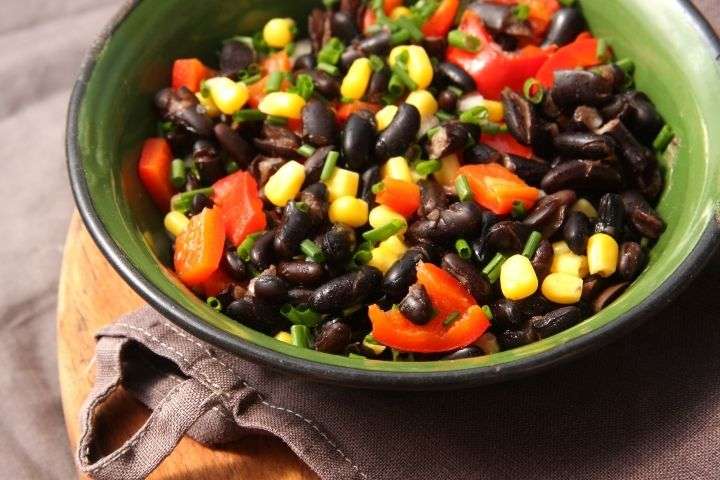 Walnut Black Bean Salad