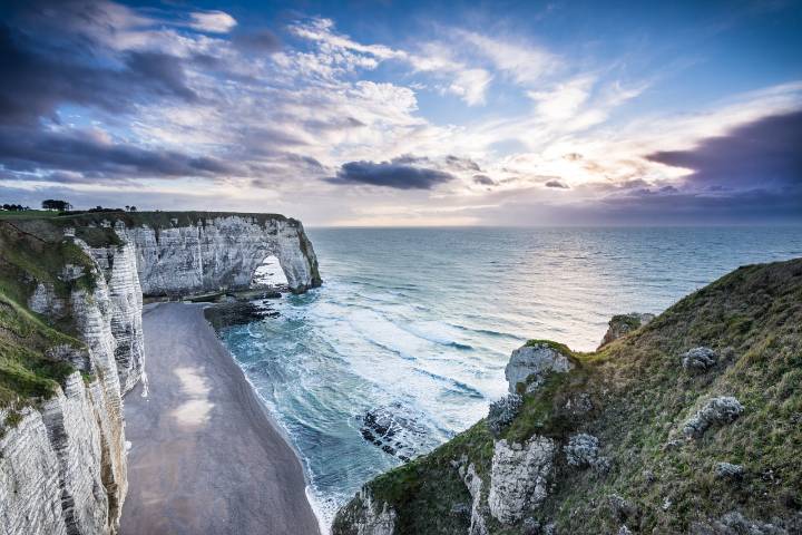 Côte normande à Etretat