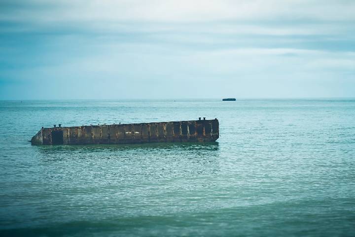 Gold Beach : Plage débarquement
