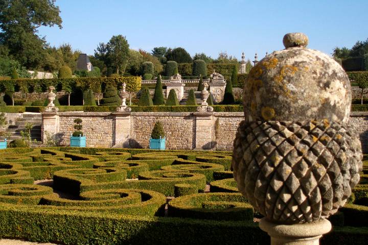 Jardin château de Brécy