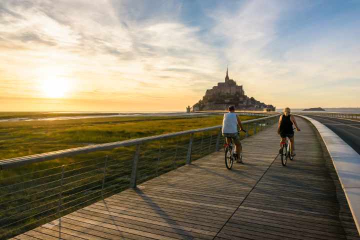 Découvrir la Normandie en 2 roues