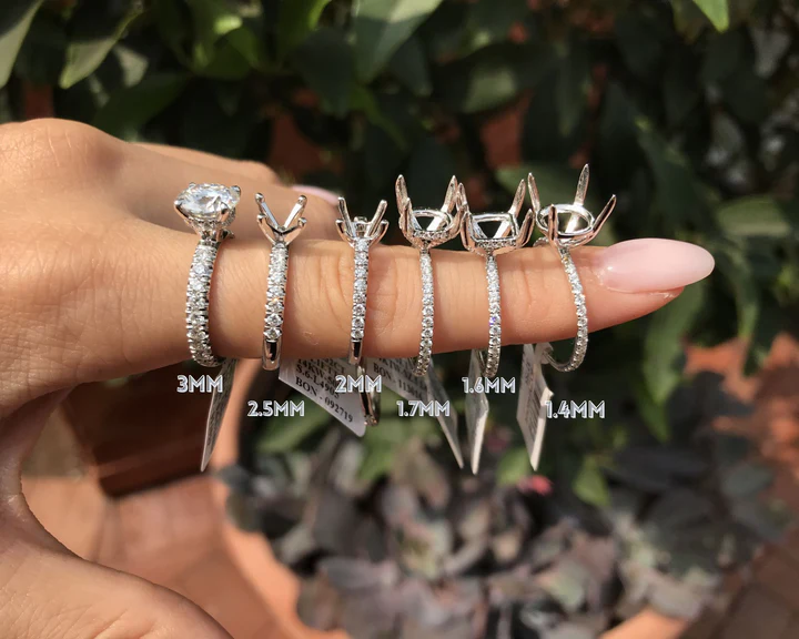 ukuran cincin berlian