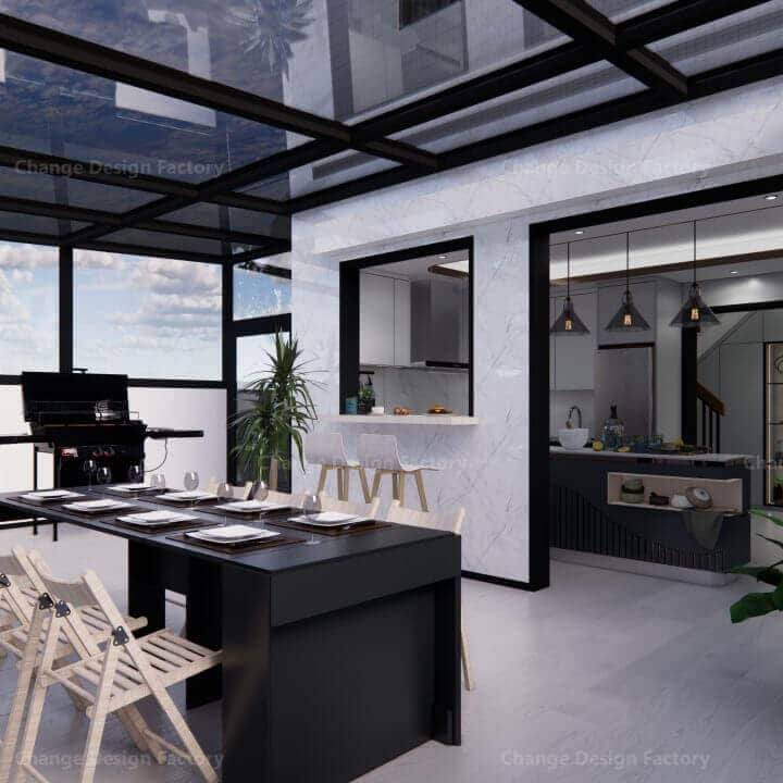 加州花園室內設計