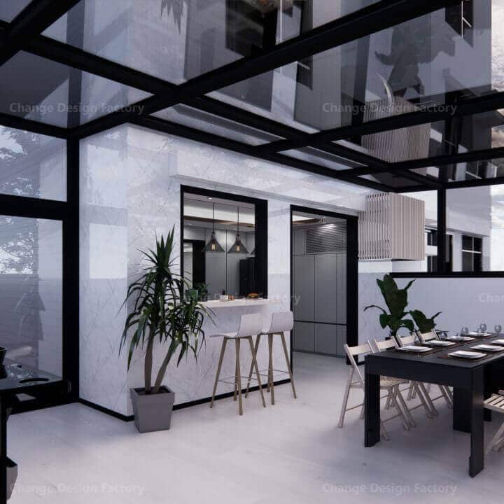 加州花園室內設計