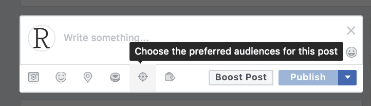 Choose Preferred Audience