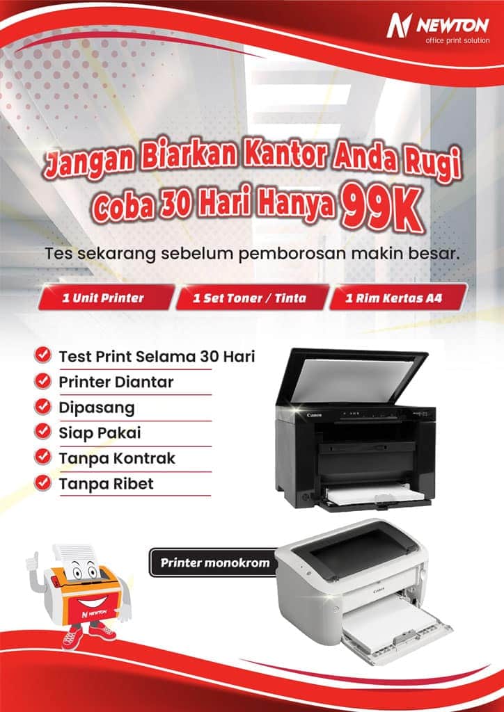 Test Print 1 Bulan Mono