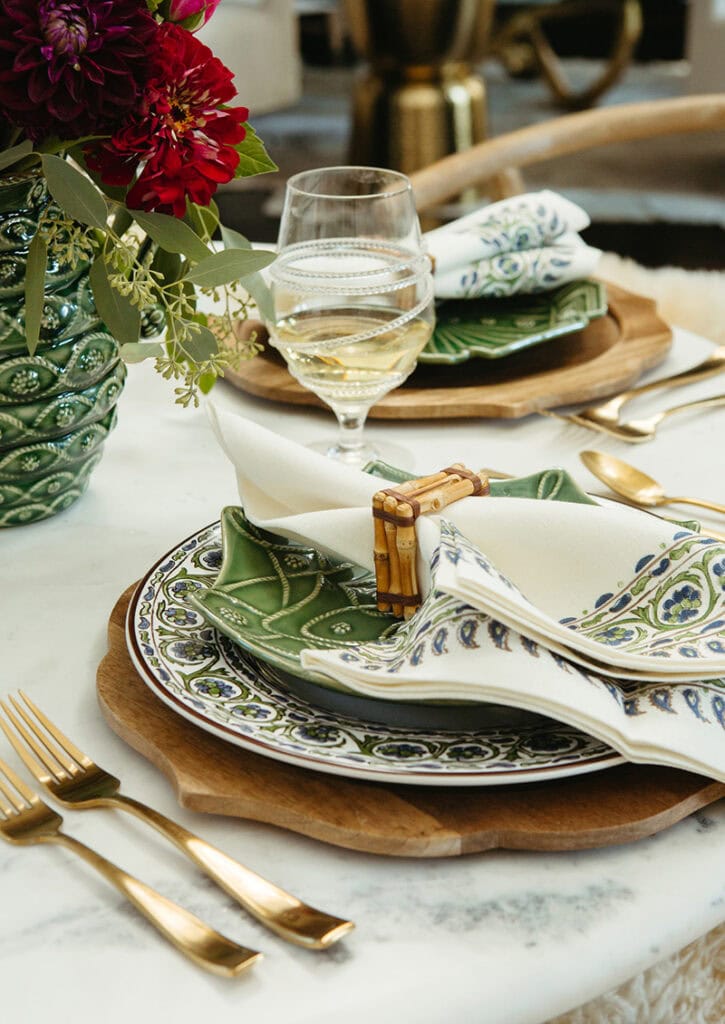 veronica beard x juliska table setting