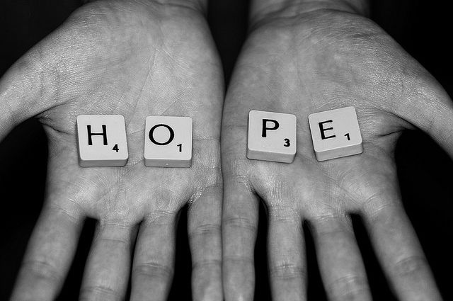 Picture: Hope by Dareen Tunnicliff. Reproduced here under a Creative Commons cc-by-nc-nc 2 licence and sourced from Flickr/4232232092