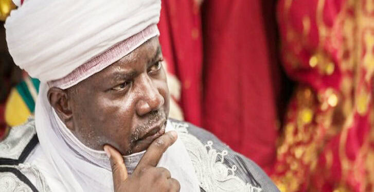 The Emir of Argungu, an ancient town in Kebbi State