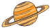 saturn cartoon
