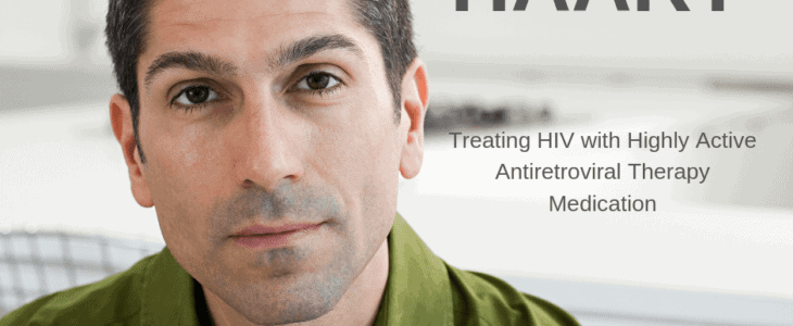 A man with phase of HAART - treating HIV