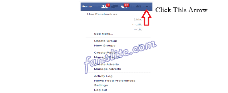 Logout Facebook Account